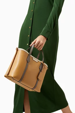 Tory burch perry color block tote deals