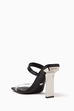 Versace plexi sandals hot sale