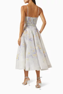 toile midi dress Bleu Toile Dress