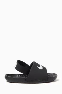 Buy Nike Black Kawa Slide Sandals in Rubber for Boys Online Ounass Kuwait