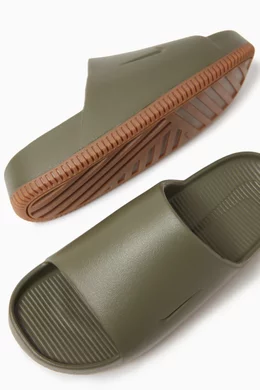 Nike Calm Slide Olive Nike Calm Mens Mules Olive US Rebel Sport