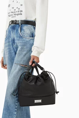 Maison Margiela♦5AC Daily Backpack♦スモール Maison Margiela Small 5AC Daily Backpack | Black | FARFETCH