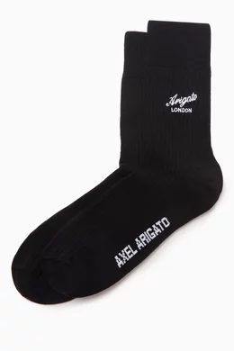 Buy Axel Arigato Black London Tube Socks for Men Online Ounass