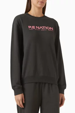 Buy Nation Grey Qualify Sweatshirt in Organic Cotton for