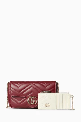 Gucci marmont burgundy store