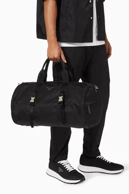 Weekender Bag Nylon Mens Prada Duffle Bag PRADA Men'S Nylon Duffle