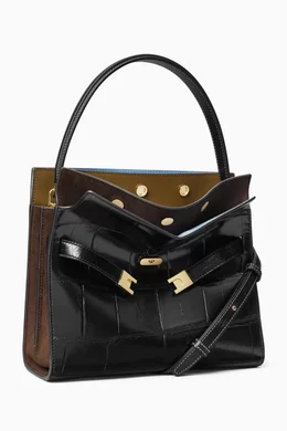 Tory Burch Lee Radziwill Leather Double Bag Lee Radziwill Double Bag