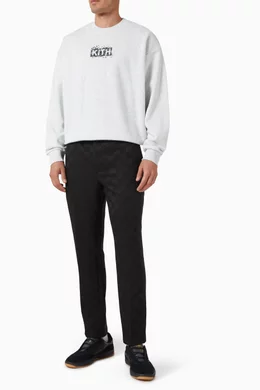 Buy Kith Grey x Batman Bats Vintage Nelson Sweatshirt in Cotton