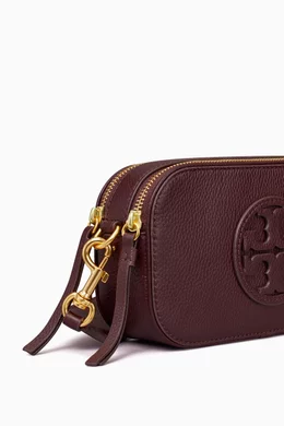 Buy Tory Burch Red Mini Miller Crossbody Bag in Leather for Women