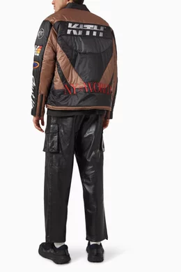 Buy Kith Multicolour Brixton Puffed Shirt Jacket for Men Online