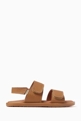 Buy Babywalker Neutral Double Strap Sandals in Leather for Boys