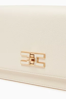 Small Shoulder Bag in Tumbled Faux Leather