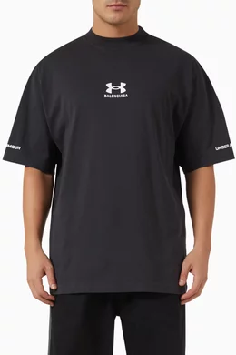 Buy Balenciaga Black x Under Armour® Unisex Medium-fit T