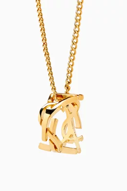 アクセサリーその他 SAINT LAURENT 'Cassandre' necklace Gold Cassandre necklace in gold - Saint Laurent | Mytheresa