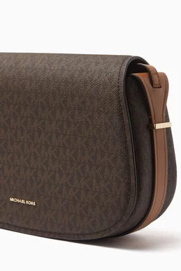 Michael kors lydia logo shoulder bag hotsell