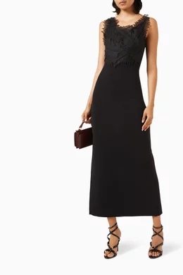 【Aje.】Daisy Knit Maxi Dress Daisy Knit Maxi Dress | Black | Aje – Aje ROW
