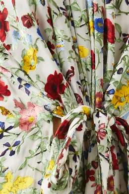 Buy Alice Olivia Multicolour Jovie Tunic Maxi Dress in Silk