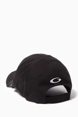 Buy Balenciaga Black Basketball Series Cap in Cotton Drill for Men