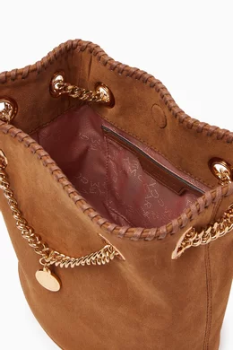 【関税&送料込】Stella Mccartney Biscuit Alter Suede Bucket Stella McCartney Biscuit Alter Suede Bucket Bag – LOZURI®