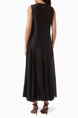 cos sheer maxi dress Buy COS Black Sheer Maxi Dress for Women Online