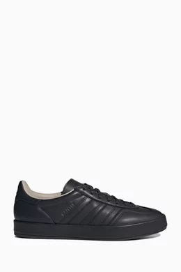 Buy adidas Black Gazelle Indoor Sneakers in Leather for Men Online | Ounass  Kuwait