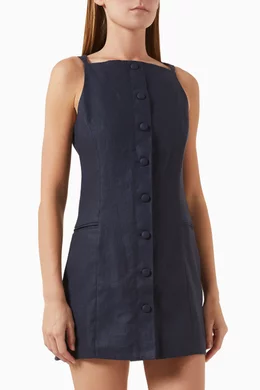 ambra linen dress AMBRA