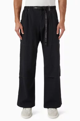 Buy Gramicci Black x and wander Double Knee Pants in Nylon for Men