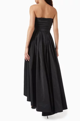 Buy PINKO Black Pappagallo Strapless Dress for Women Online