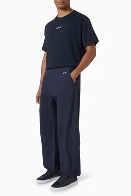 トラックパンツ・ジャージ A.P.C. A.P.C. X ASICS HAZE TRACK PANTS Buy A.P.C. Blue x Asics Haze Track Pants for Men Online