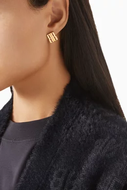 ピアス BALENCIAGA 'Stud Nano XS' earrings Nano Xs Stud Earrings in Silver | Balenciaga US