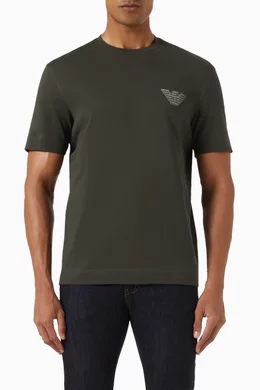 Armani Jeans Embossed T Shirt Armani ARMANI EXCHANGE Embossed Logo