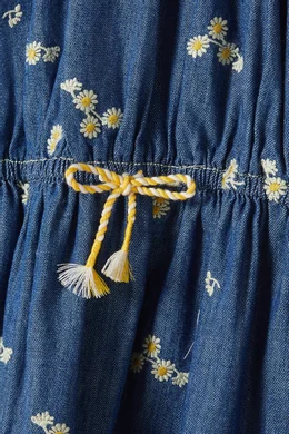 white christmas dresses Denim Flip Dress | ZIMMERMANN main image 0