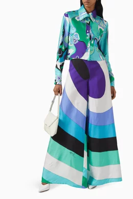 【送料&関税込】Pucci Maddalena Print Pants Iride-Print Trousers – PUCCI Online Store