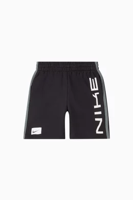 Buy Nike Black Dri-FIT Shorts in Cotton Fleece for Boys Online