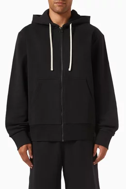 Buy BOSS Black x Beckham Spence Zip Hoodie in Mercerised