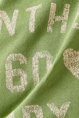 Buy Valentino Garavani Green Panther Lady-print T-shirt in