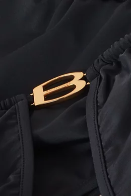 【 BALENCIAGA 】 BB Buckle ビキニ BB Buckle Bikin Buy Balenciaga Black BB-buckle Bikini Set for Women Online