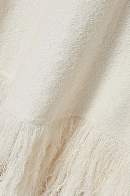 ワンピース BOTTEGA VENETA Women Mid Skirts 725506V2LB0 9071 WHITE Bottega Veneta - White & Parakeet Embroidered Mini Skirt