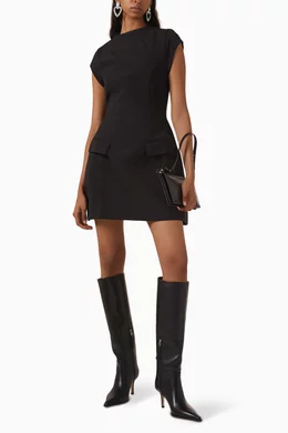 Buy ODD MUSE Black The Ultimate Muse Cap Sleeve Mini Dress for Women Online  | Ounass Kuwait