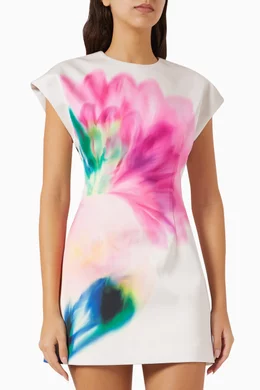 Buy Rebecca Vallance Multicolour Dahlia Blossom Mini Dress in