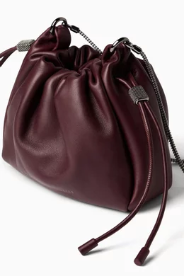 【送料&関税込】Brunello Cucinelli Bucket Mellow Shoulder Ba Brunello Cucinelli Bucket Mellow Shoulder Bag | italist