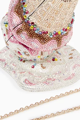 Buy Judith Leiber Pink Upside Down Ice Cream Cone Bag for Women