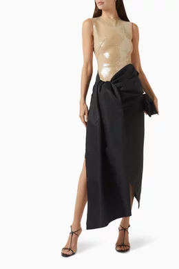 david koma beige dress DAVID KOMA Womens Beige Zippered Ruffled Front Left High Cutout Lined  Sleeveless Strapless Party Sheath Dress