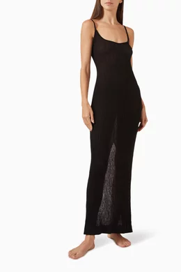 iconic knit dress Deep Off Shoulder Knit Dress – ICONIC7 main image 1