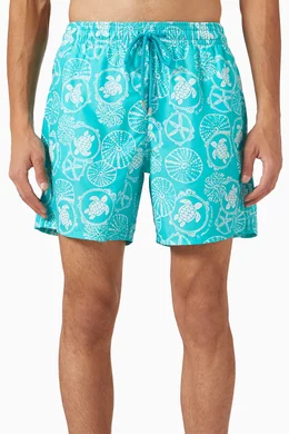 Buy Vilebrequin Blue Moorea Swim Shorts for Men Online Ounass Kuwait