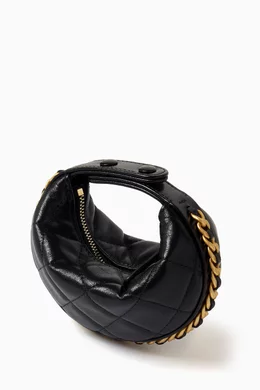Buy Chanel Pre-Loved Black Unused Mini Pouch Chain Around Bag in