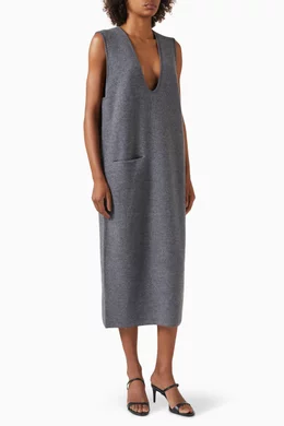 gold midi satin dress Mint Velvet Gold Satin Midi Shift Dress | Size 14 | Gold