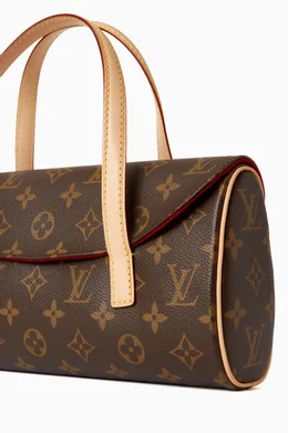 Buy Louis Vuitton Pre-Loved Brown Small Sonatine Tote Bag in