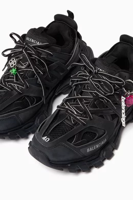 Buy Balenciaga Black Track Charm Running Sneakers for Women Online
