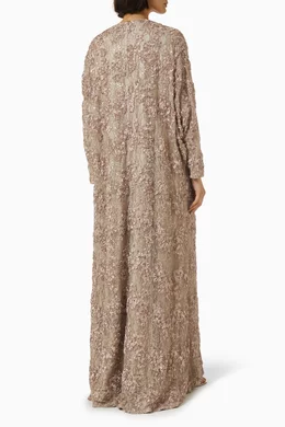sachin and babi light blue dress Tadashi Shoji Sable Embroidered Tulle Dress